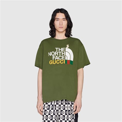 tnf gucci tshirt|gucci north face backpack.